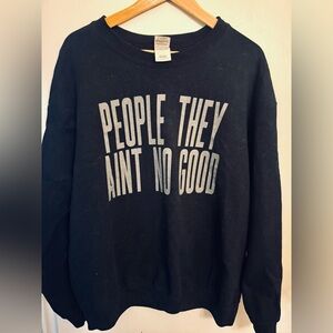 Nick Cave fan tribute crewneck